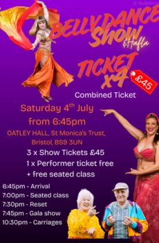 Belly Dance Show Ticket - X4